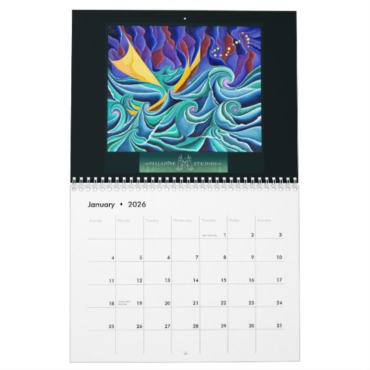 Kunstkalender door Clayton Bryant Young Kalender (Jan 2026)