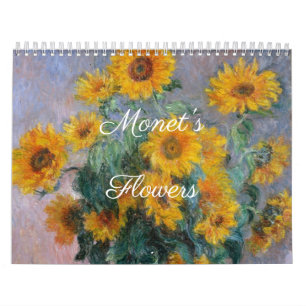 Kunstkalender van Monet (8,5 x 11 inch) Kalender
