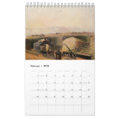 Kunstkalender voor de Rouen van Pissarro (11 x 7 i Kalender (Feb 2026)