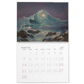 Kunstkalender voor kapsels en golven kalender (Feb 2027)
