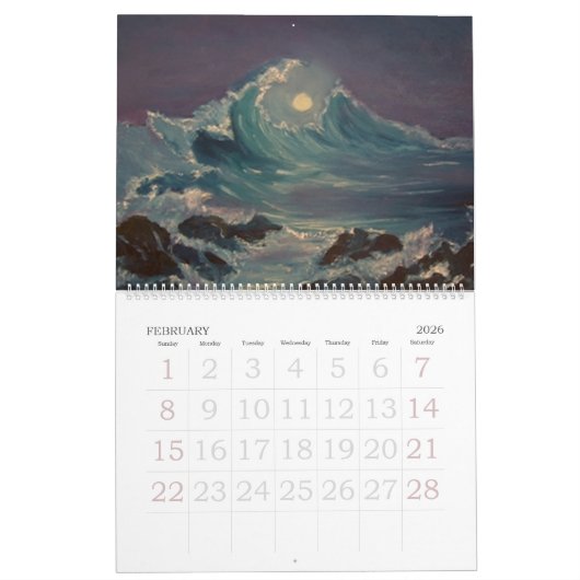 Kunstkalenders Kalender (Feb 2026)