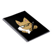 Kunstkat "zonder zwart blok" notitieboek (Rechterzijde)