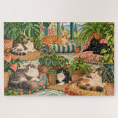 kunstkatten 1000-delig legpuzzel (Horizontaal)