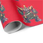 Kunstkerstboom Robot Cadeaupapier (Rol Hoek)
