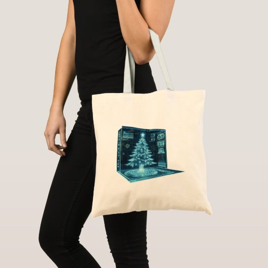 Kunstkerstboom Tote Bag (Voorkant (product))