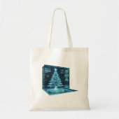 Kunstkerstboom Tote Bag (Voorkant)