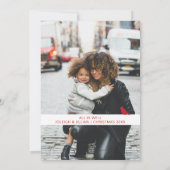 Kunstkerstfotokaart Kaart (Achterkant)