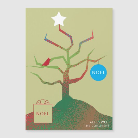 Kunstkerstkaart (Voorkant)