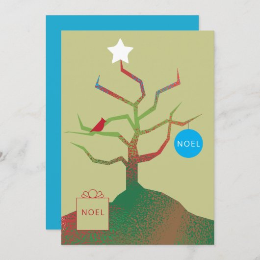 Kunstkerstkaart Kaart (Voorkant / Achterkant)