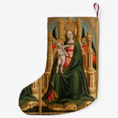 Kunstkerstmis met de "Maagd en Kind" Kleine Kerstsok (Achterkant)