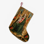 Kunstkerstmis met de "Maagd en Kind" Kleine Kerstsok (Voorkant (Hangend))