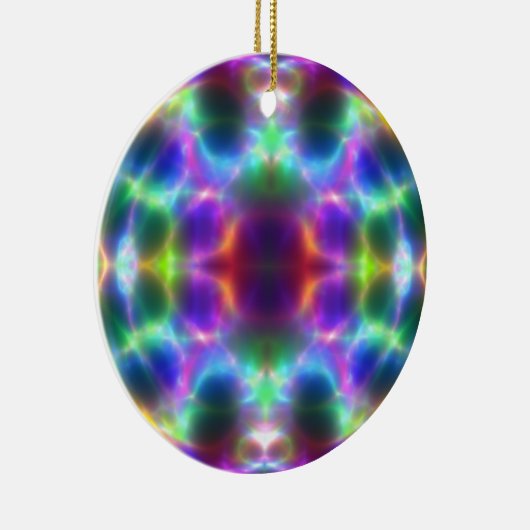 Kunstkerstversiering Keramisch Ornament (Rechts)