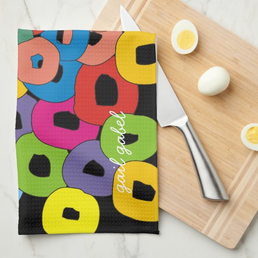 Kunstkeukenhanddoeken Theedoek (Quarter Fold)