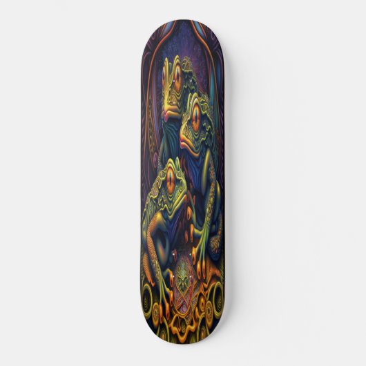 Kunstkikkers voor meisjes persoonlijk skateboard (Voorkant)