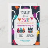 Kunstkinderen van de schilderende partij op zaterd kaart (Voorkant)