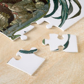 kunstkippen en roosters legpuzzel (Zijkant)