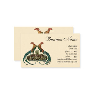  kunstkippen en roosters visitekaartje