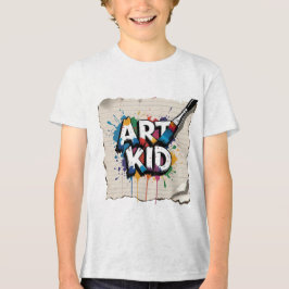 Kunstklas voor schetsboekrebellen en kunstleraren Tri-Blend shirt