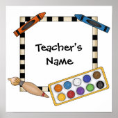 Kunstklasse Poster (Voorkant)