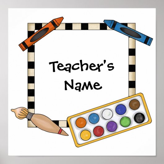 Kunstklasse  Poster (Voorkant)