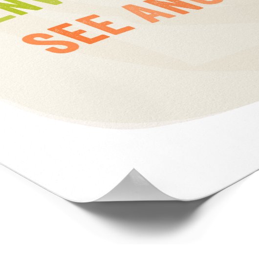 Kunstklassen Teach Kinder // 24 x 30 Poster (Hoek)