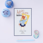 Kunstklassen voor kinderen  repromo flyer (Enkel)