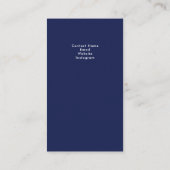 Kunstklassen voor kinderen  repromo visitekaartje (Achterkant)