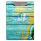 Kunstkleur Acrylverf op hout Klembord (Voorkant)