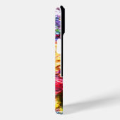 KUNSTKLEUR PALETTE EN BRUSHT MONOGRAM Black Case-Mate iPhone Case (Achterkant / Rechts)