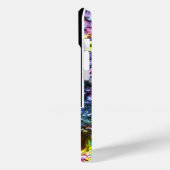 KUNSTKLEUR PALETTE EN BRUSHT MONOGRAM Black Case-Mate iPhone Case (Achterkant / Links)