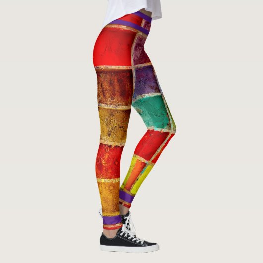 Kunstkleuren Leggings (Rechts)
