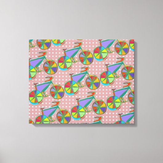kunstkleurenkamer canvas afdruk (Voorkant)