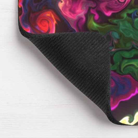 Kunstkleurig muisblok muismat (Hoek)