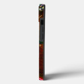 KUNSTKLEURPALETTE EN BRUSHEN, zwart Case-Mate iPhone Case (Achterkant / Links)
