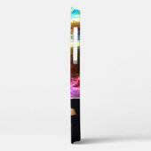 KUNSTKLEURPALETTE EN BRUSHEN, zwart Case-Mate iPhone Case (Achterkant / Links)