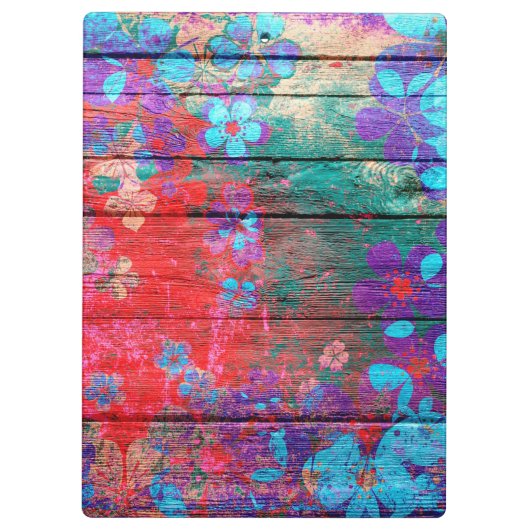 Kunstkleurventilator op hout #2 klembord (Achterkant)