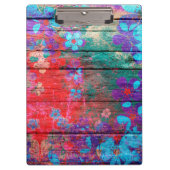 Kunstkleurventilator op hout #2 klembord (Voorkant)