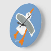 Kunstklok: John Dyer Seagull Grote Klok (Hoek)