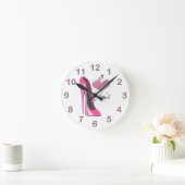 Kunstklokken voor Stiletto Shoe Ronde Klok (Huis)