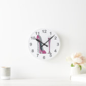 Kunstklokken voor Stiletto Shoe Ronde Klok (Huis)