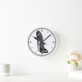 Kunstklokken voor Stiletto Shoe Ronde Klok (Huis)