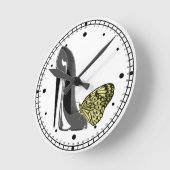 Kunstklokken voor Stiletto Shoe Ronde Klok (Hoek)