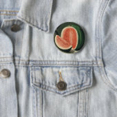 Kunstknop "Meloenen" Ronde Button 5,7 Cm (In situ)