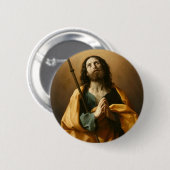 Kunstknop "Saint James" Ronde Button 5,7 Cm (Voorkant /achterkant)
