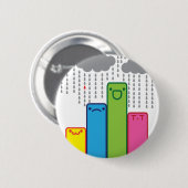 Kunstknop voor remblokken ronde button 5,7 cm (Voorkant /achterkant)