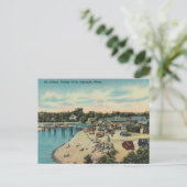 Kunstkolonie in Perkins Cove, Ogunquit, Maine Briefkaart (Staand voorkant)