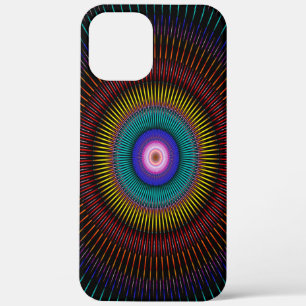 Kunstkop caleidoscoop patroon Case-Mate iPhone case