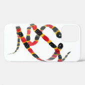 Kunstkoraalslangen reptielen Case-Mate iPhone case (Achterkant (horizontaal))