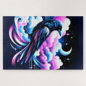 Kunstkraai ontwerp legpuzzel (Horizontaal)