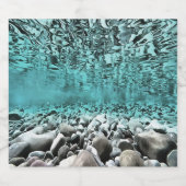 Kunstkunst in de Egeïsche Zee Bier Etiket (Enkel label)